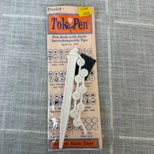 Darice Tole Pen Kit - Set of‎ 8 Dots White 10737 - NEW